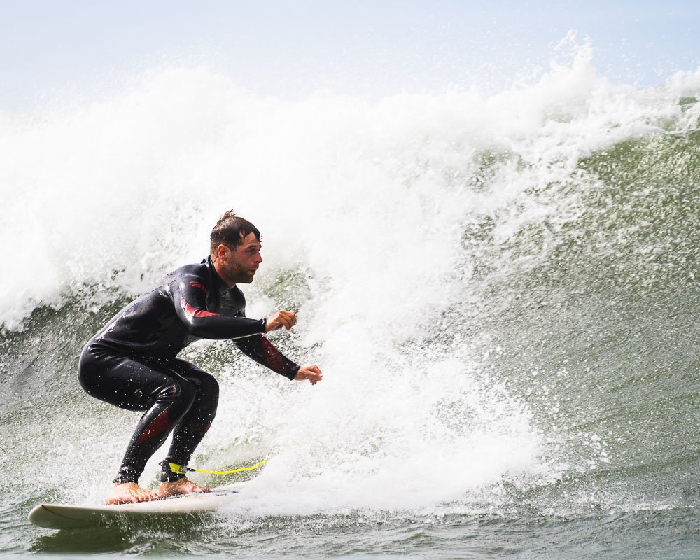 surfing in Pembrokeshire