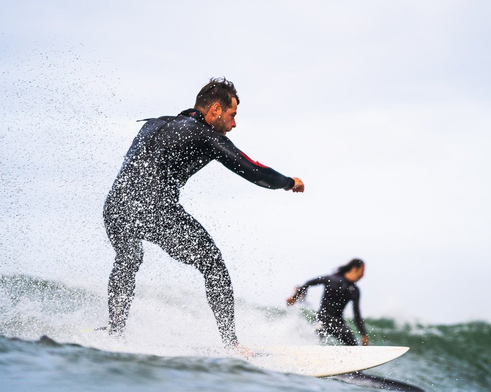 surfing in Pembrokeshire