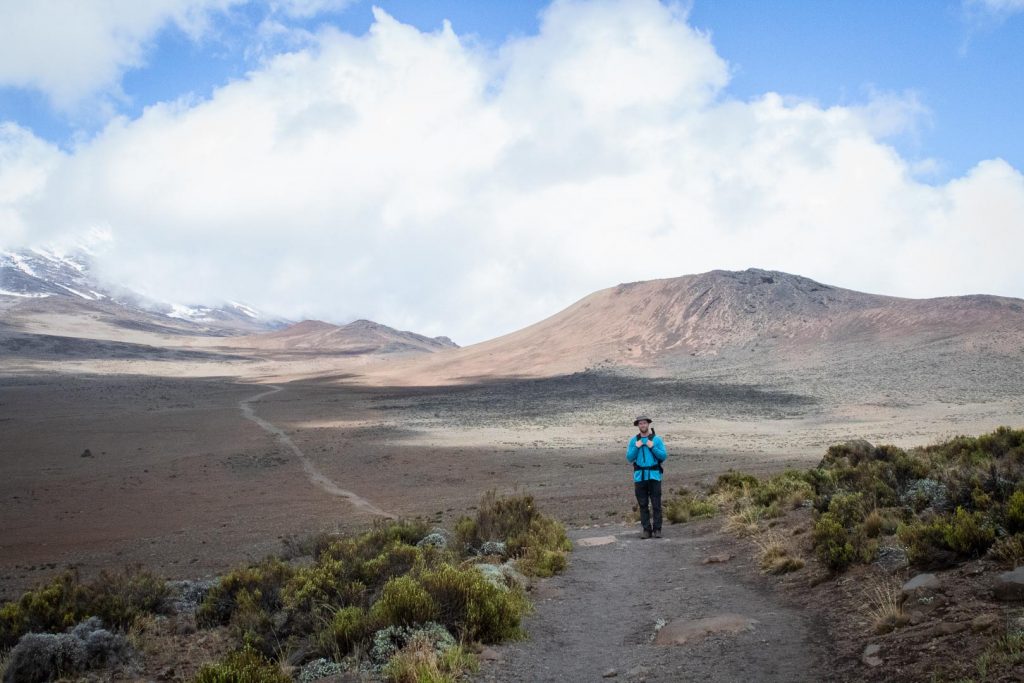 Kilimanjaro alpine desert zone