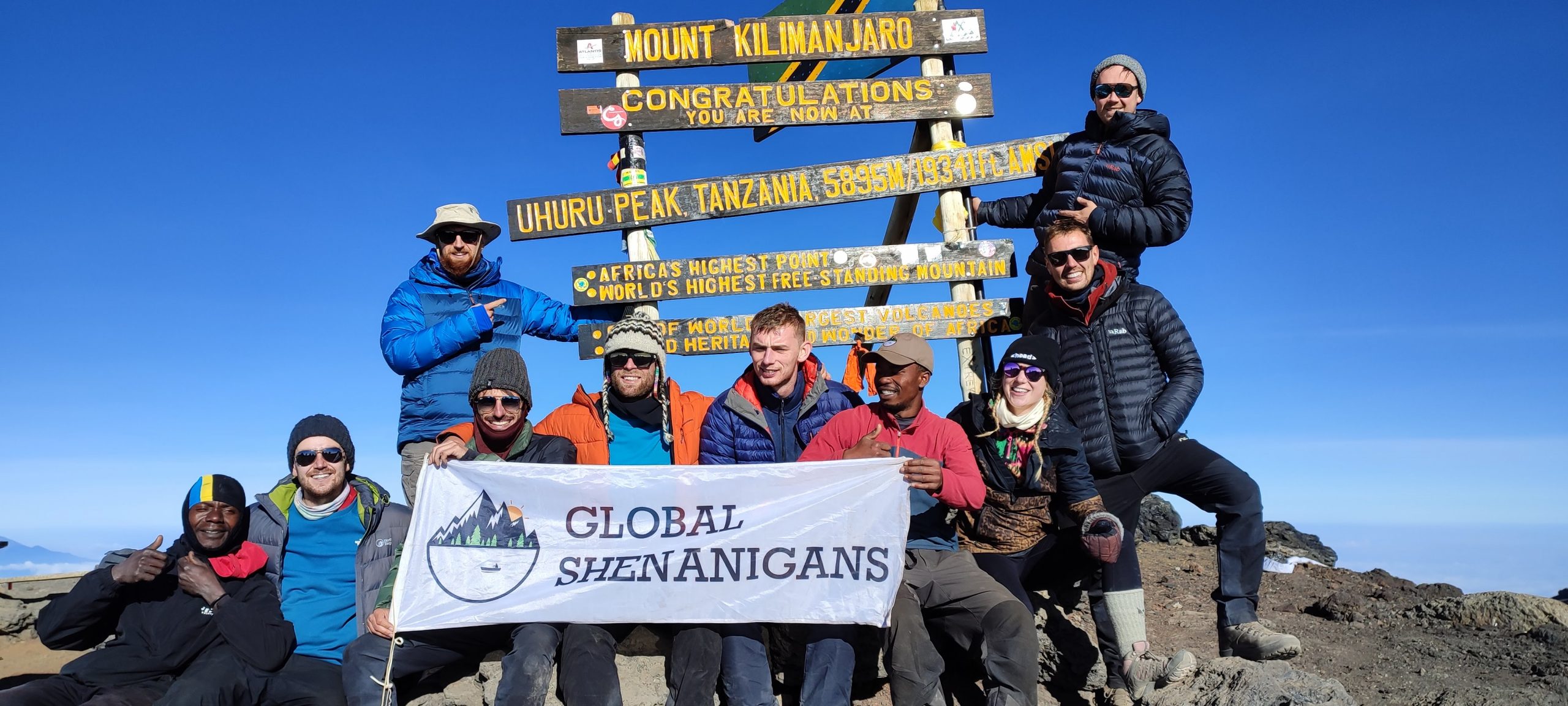kilimanjaro expedition trekking group 