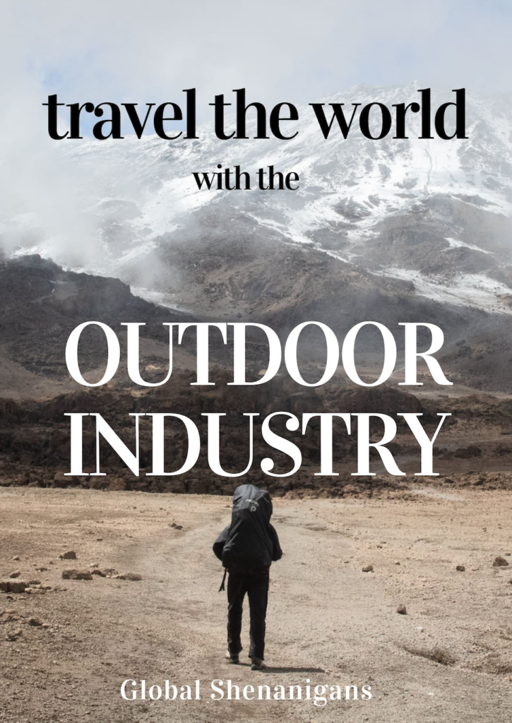 how to work in the outdoor industry 