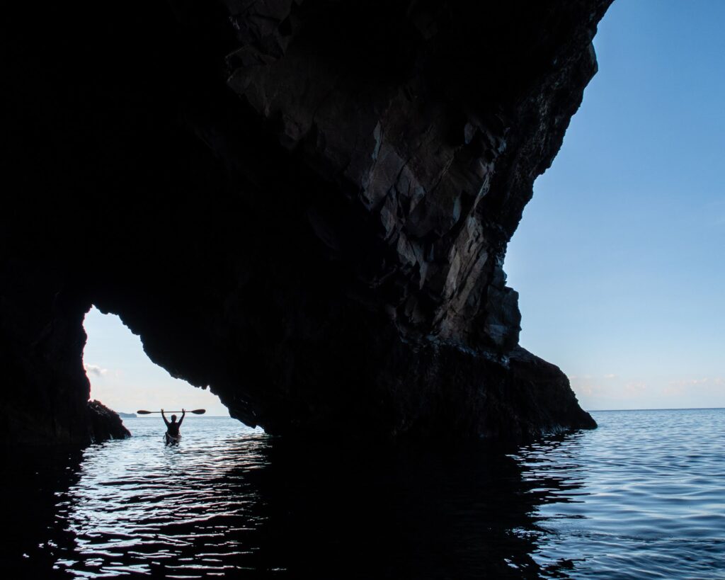 kayak expedition sicily