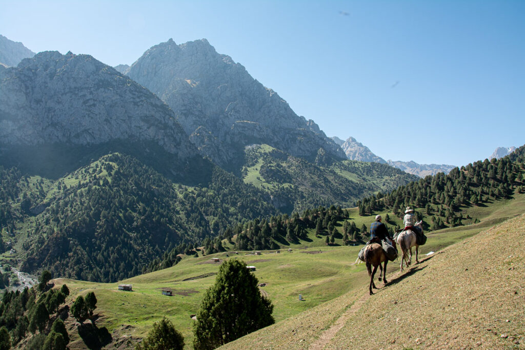 horse riding Kyrgyzstan