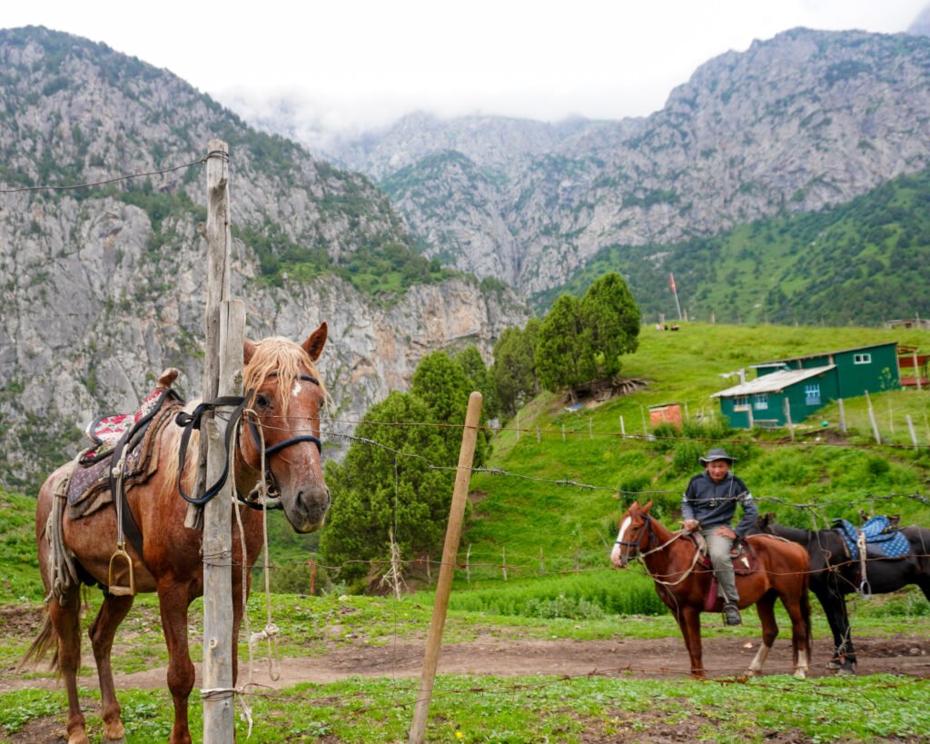 horse riding Kyrgyzstan