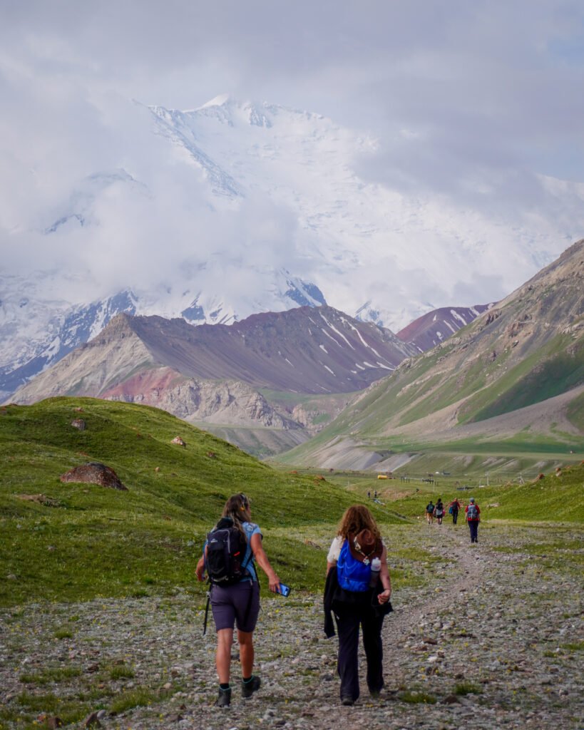 hiking Kyrgyzstan